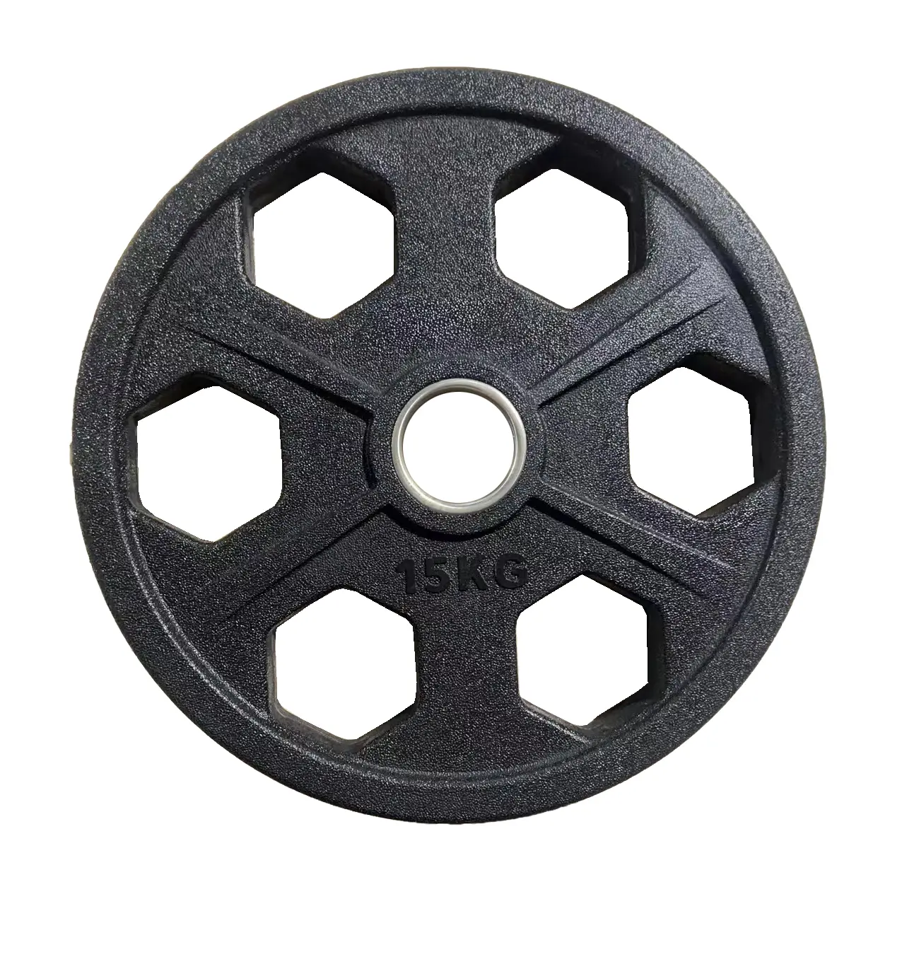 Olympic Rubber-Coated Weight Plate Set 157.5 kg (2 × 1.25–25 kg) - Image 6