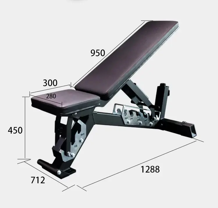 Professional Adjustable Workout Bench - Image 3